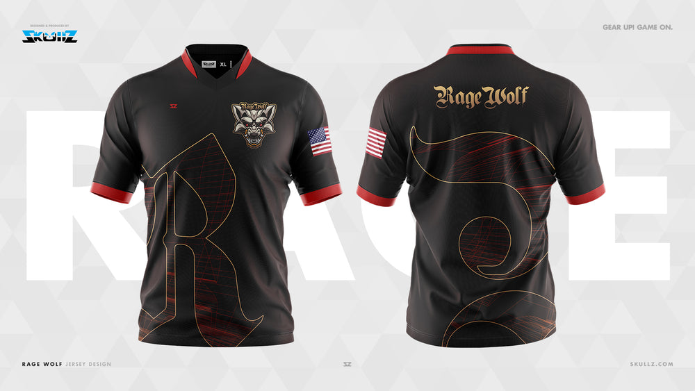 
                  
                    RAGEWOLF - Skullz PRO Jersey
                  
                