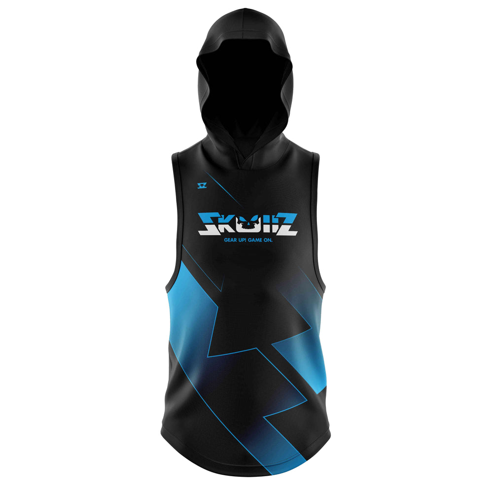 SKULLZ: MARK I - Sleeveless Hooded Tee