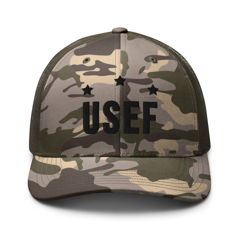 
                  
                    USEF - Camo Hat
                  
                