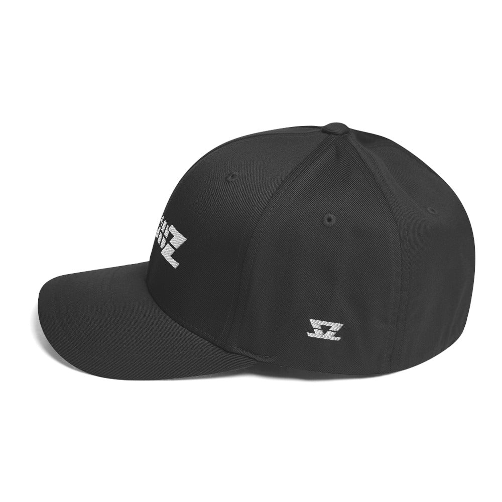 
                  
                    Skullz FlexFit Structured Twill Cap - White Logo
                  
                