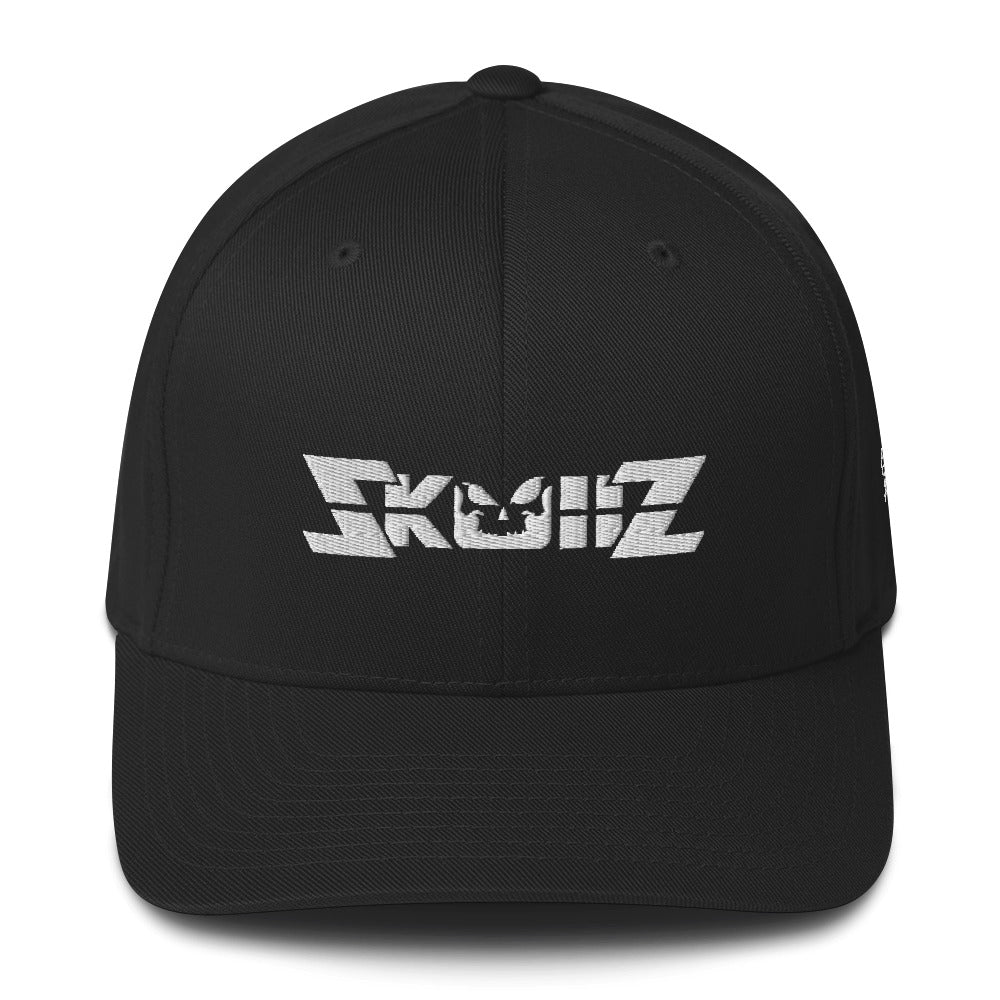 
                  
                    Skullz FlexFit Structured Twill Cap - White Logo
                  
                
