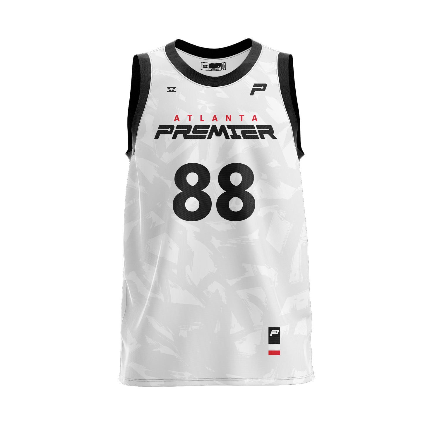 
                  
                    Atlanta Premier - Skullz On-Demand White Basketball Jersey
                  
                