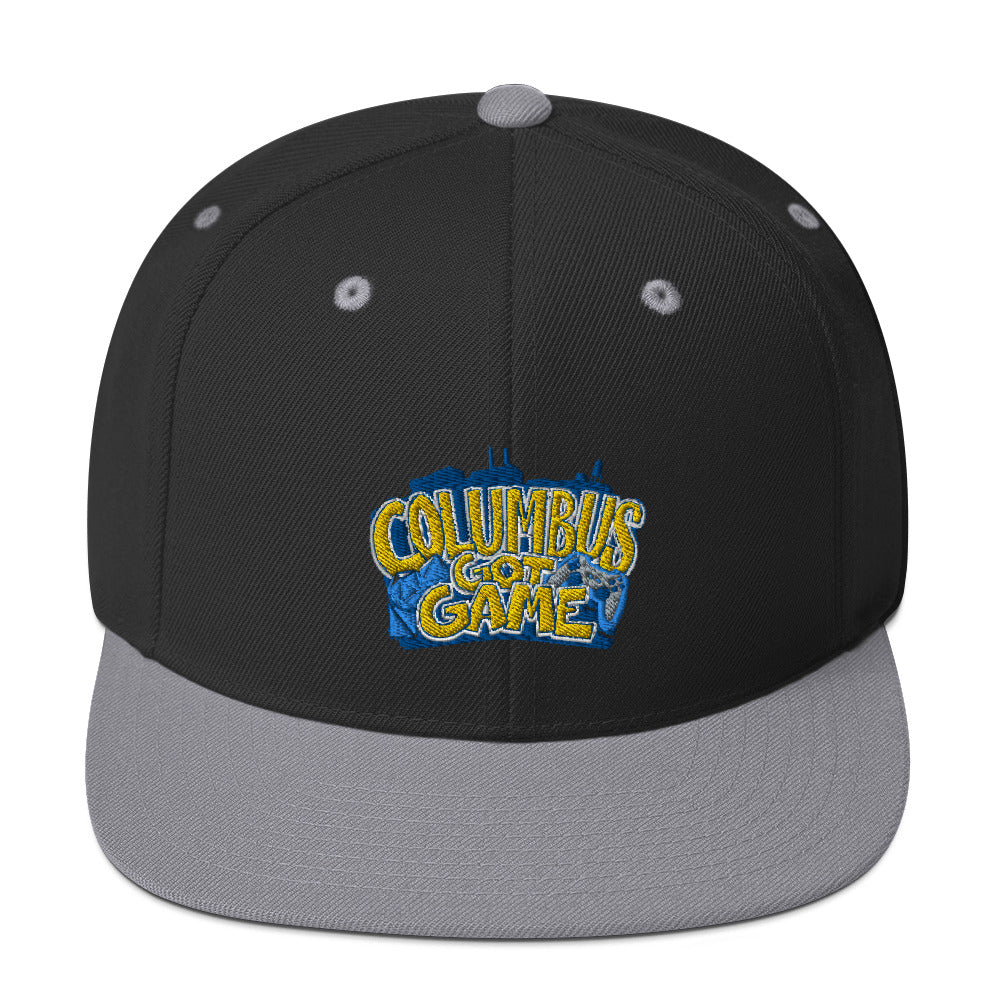 
                  
                    Columbus Got Game - Snapback Hat with Embroidered Logo
                  
                