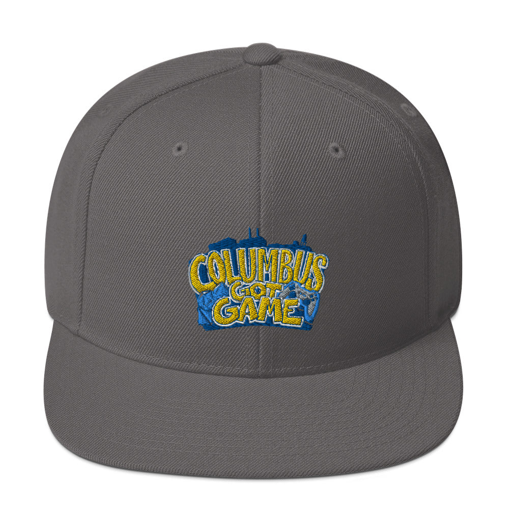 
                  
                    Columbus Got Game - Snapback Hat with Embroidered Logo
                  
                