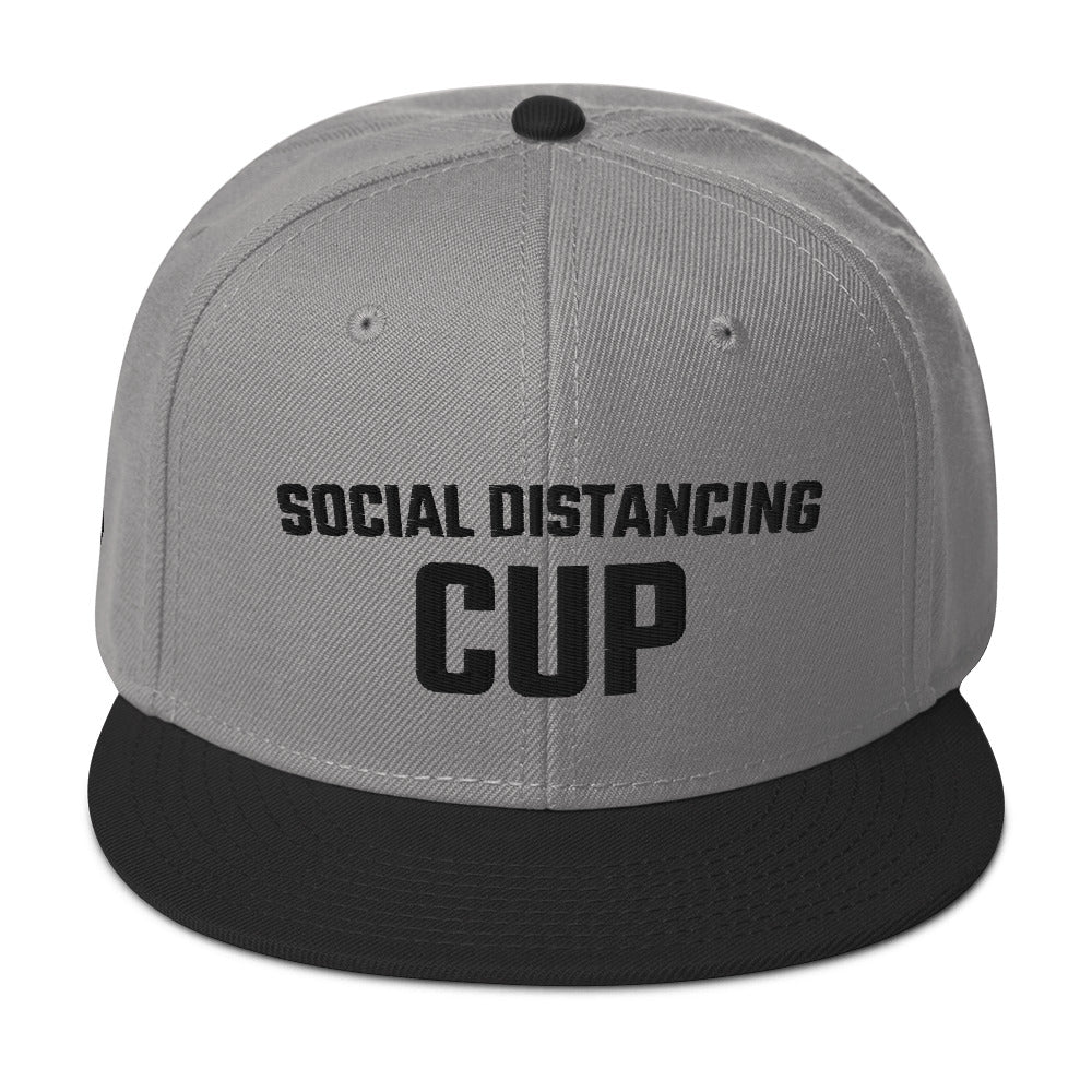 
                  
                    Social Distancing Cup - Snapback Hat
                  
                
