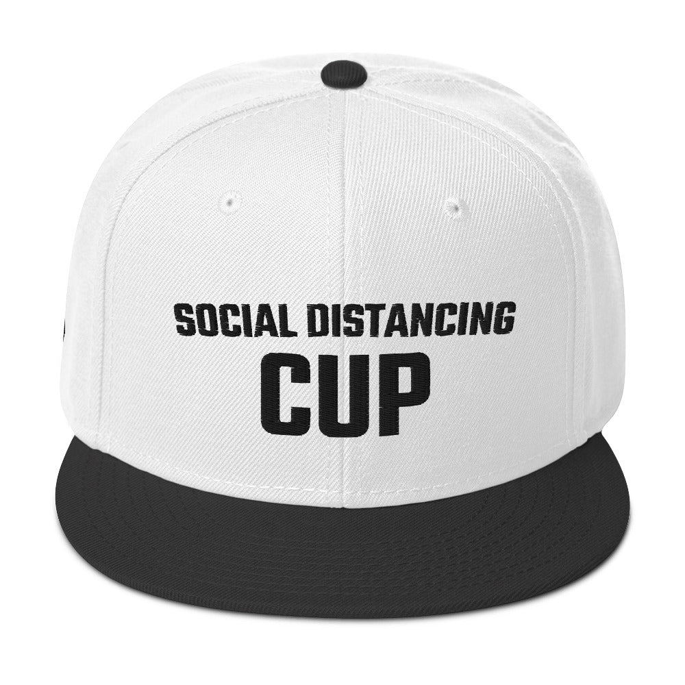 
                  
                    Social Distancing Cup - Snapback Hat
                  
                