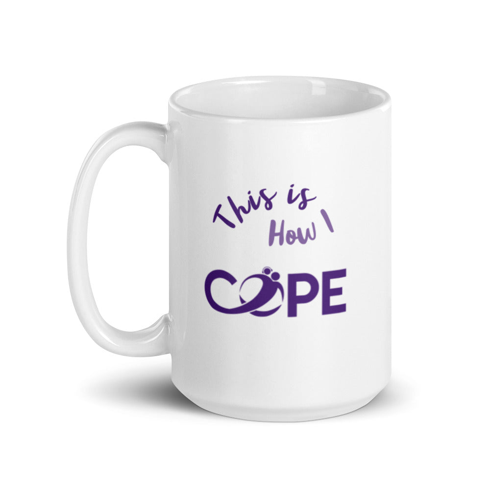 COPE - White glossy mug